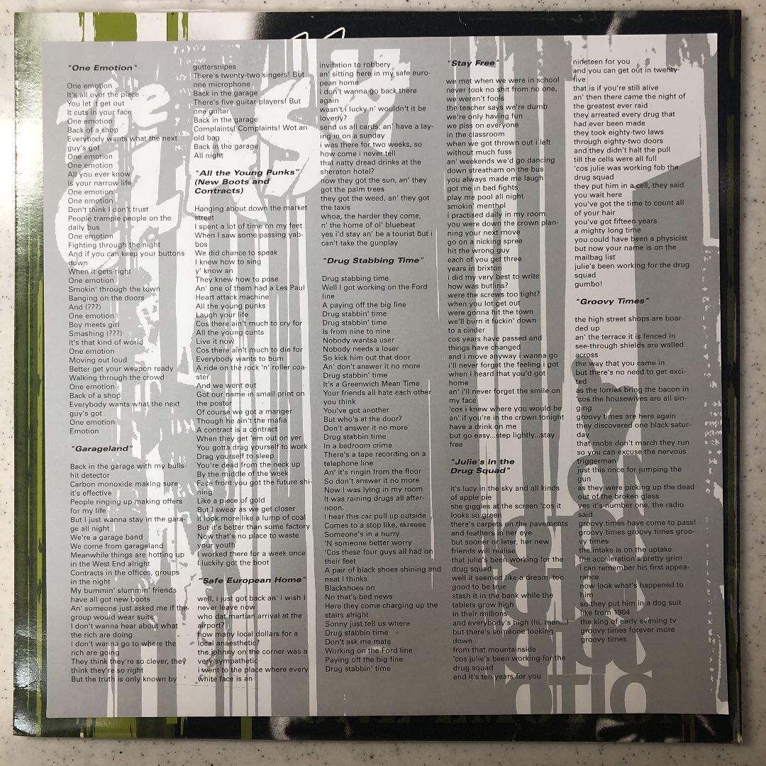 最稀少!! ORIGINAL CLASH キースレヴィン在籍時!! LP