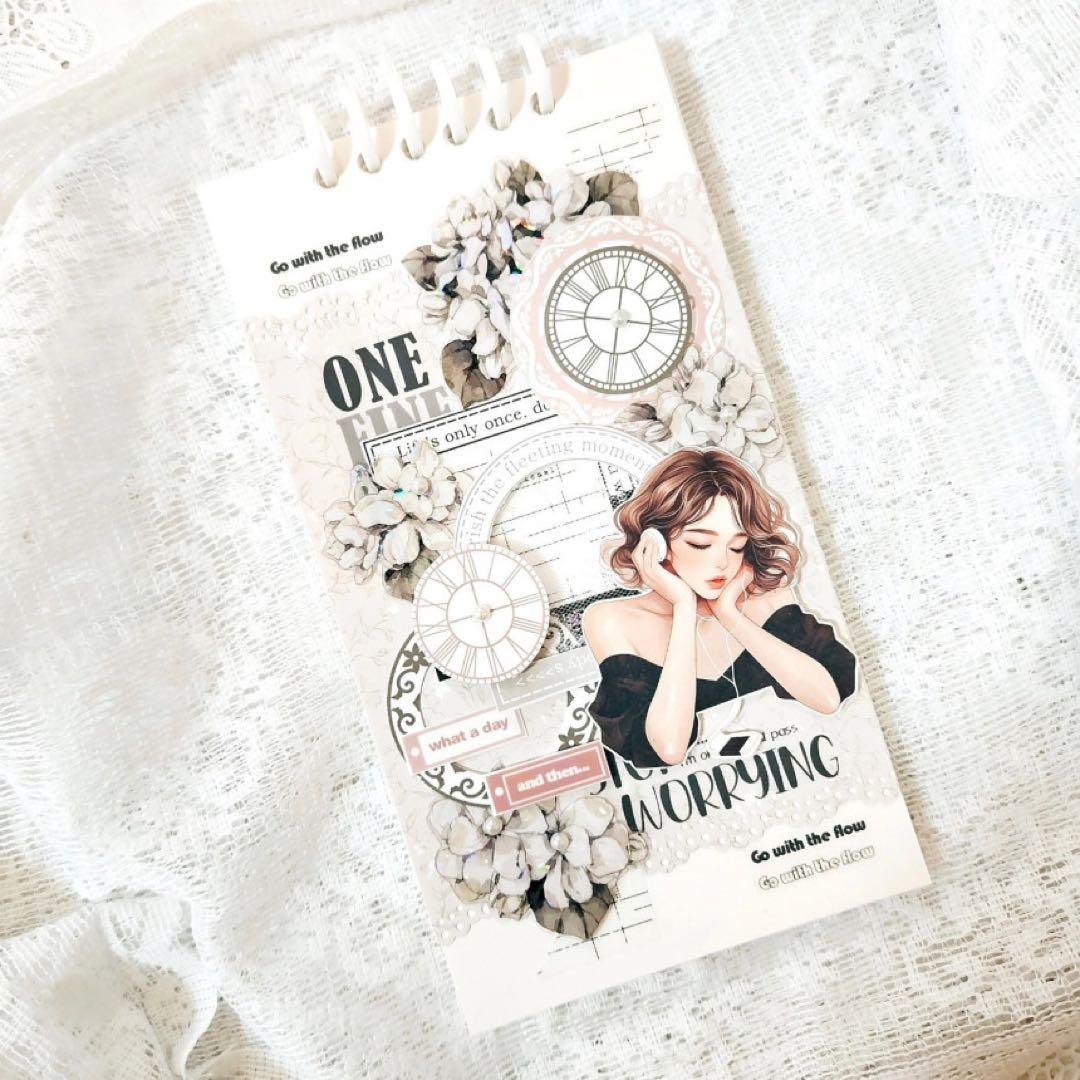 コラージュ素材　紙もの　素材紙　【1827】