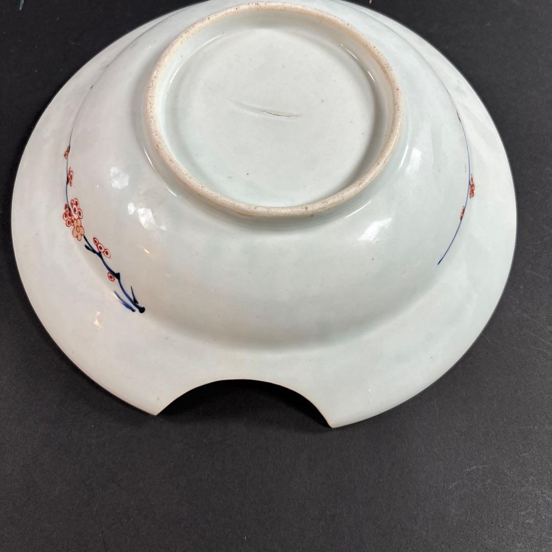 111 セール　扇　色絵　金彩　皿　鶴　桜　伊万里　有田　九谷　鍋島