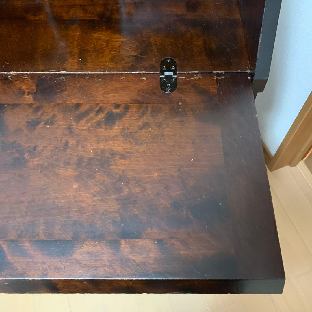 北海道民芸家具 ライティングビューロー デスク＋椅子セット販売可能