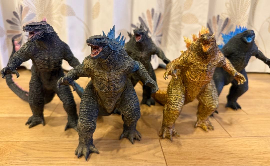 ゴジラ　一番くじ　A賞　ラストワン賞　箱無し　5体まとめ売り