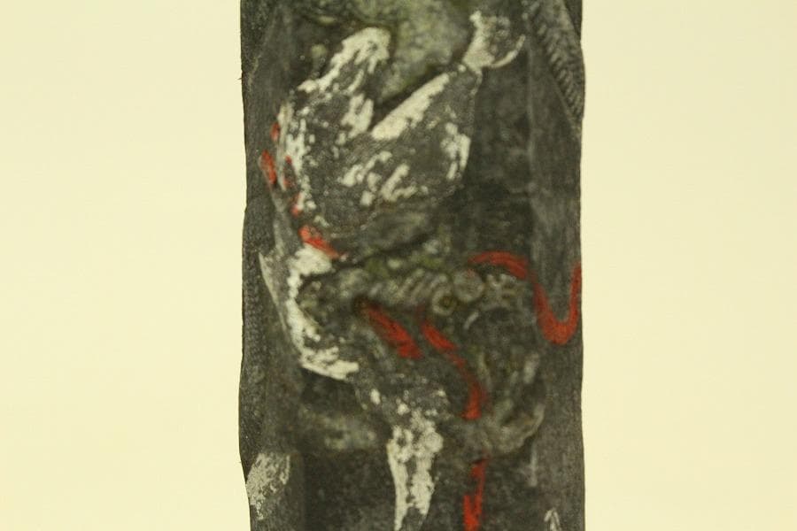 中国美術 龍紋 硯 墨(ZE474)