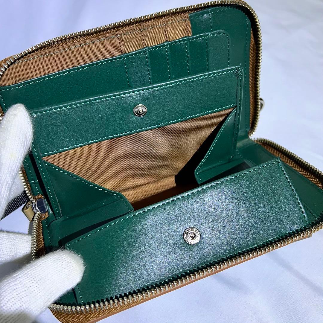 【未使用】 CAPTAIN STAG キャプテンスタッグ 財布 スマホポーチ