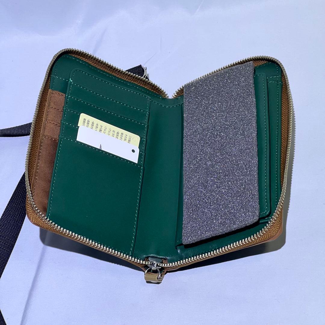 【未使用】 CAPTAIN STAG キャプテンスタッグ 財布 スマホポーチ