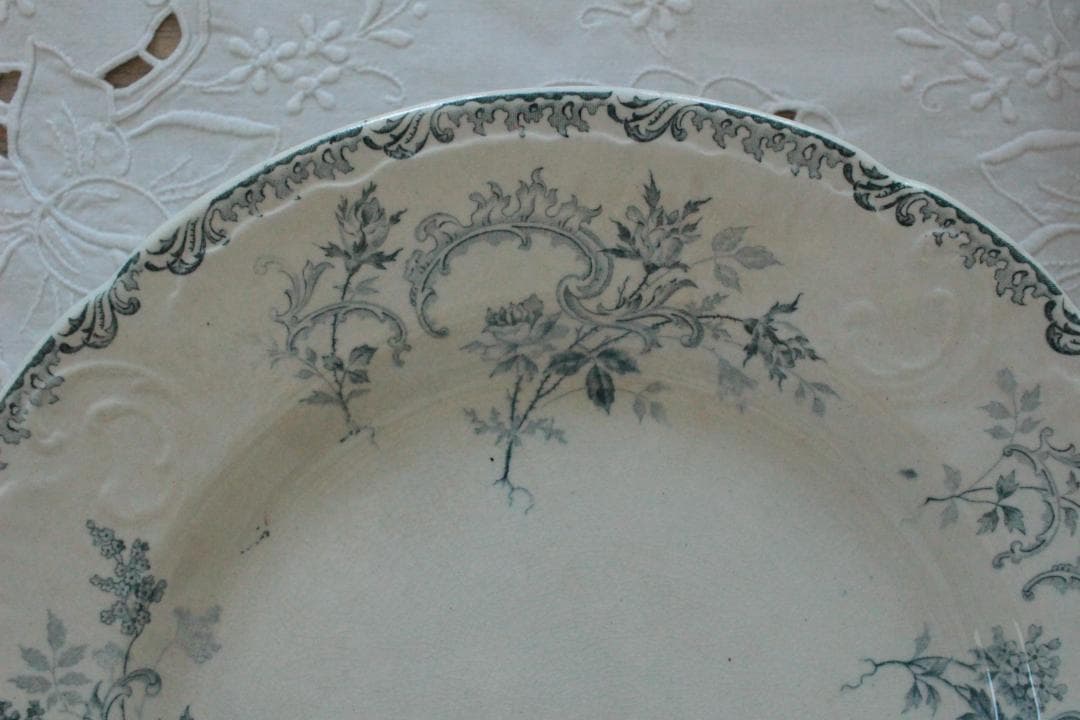 フランスアンティーク・ショワジールロワVILLARDコンポティエ・ケーキスタンド