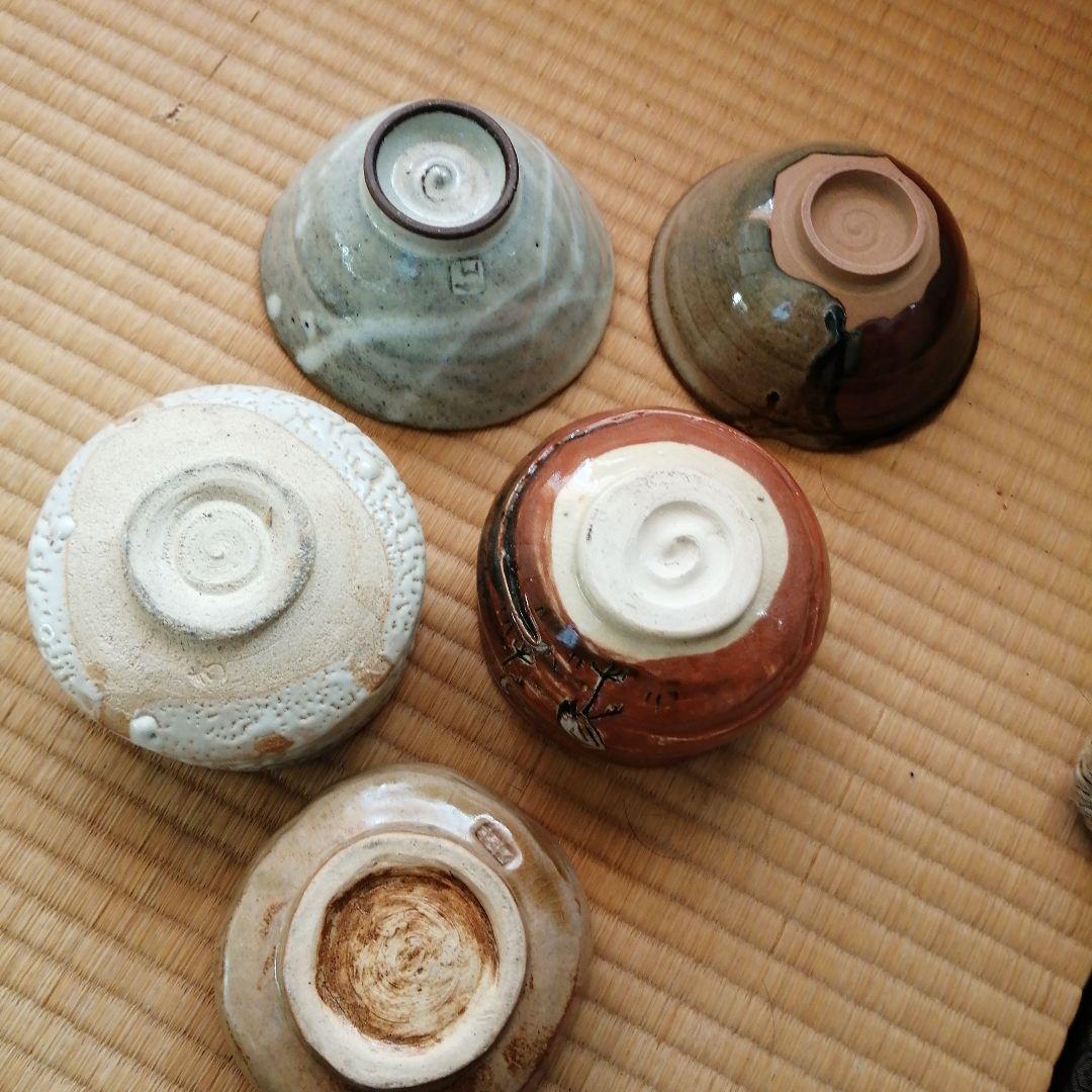 茶碗　20個まとめ売り　七佐　朱泥茶碗など