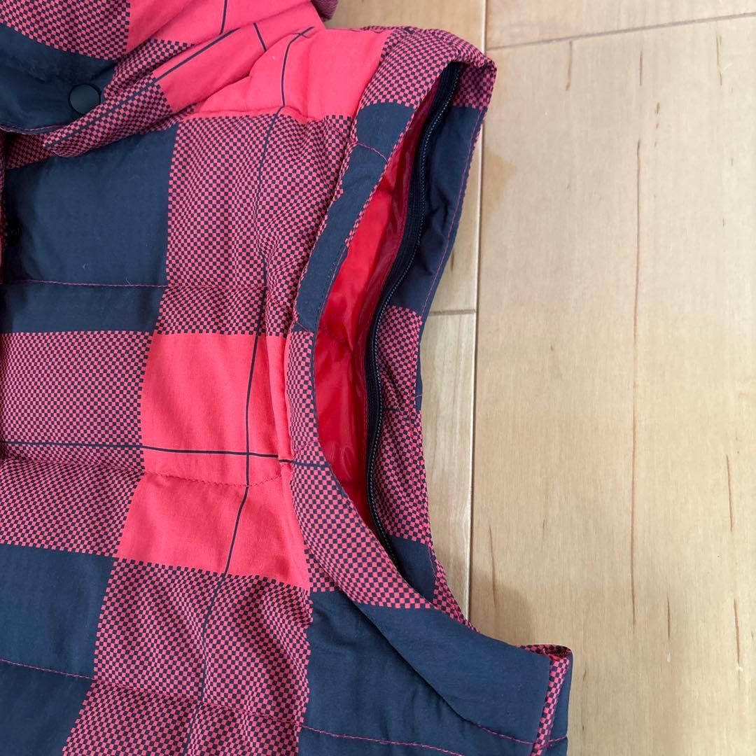 [美品】PEARLY GATES チェック柄ダウンジャケット