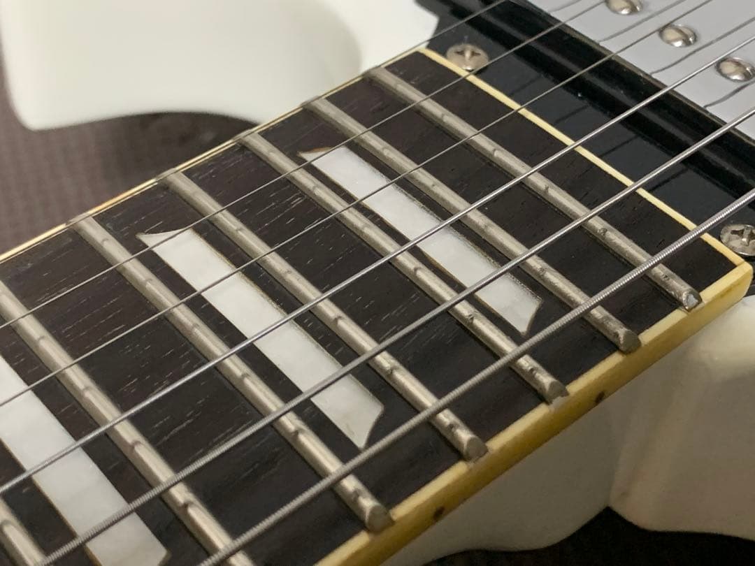 Blitz ブリッツ SG 白 エレキギター