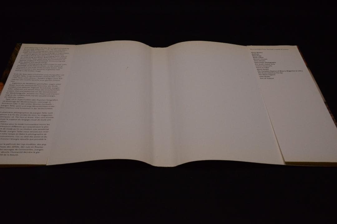 【Juergen Teller】 Juergen Teller ★値下げしました