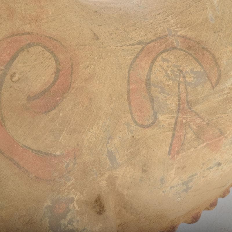 中国　加彩　豚俑　陶俑　置物　V　9049AE