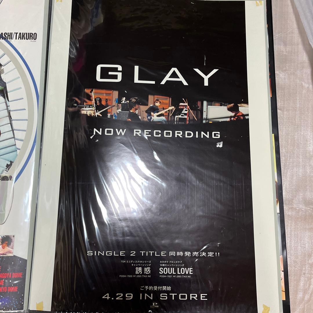 GLAY CD、VIDEOポスター21枚