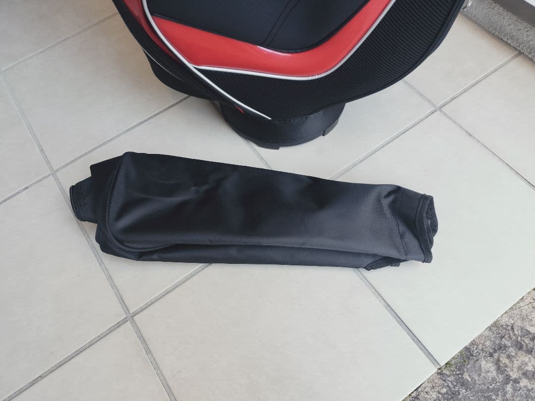 Mizuno キャディバッグ 黒/赤