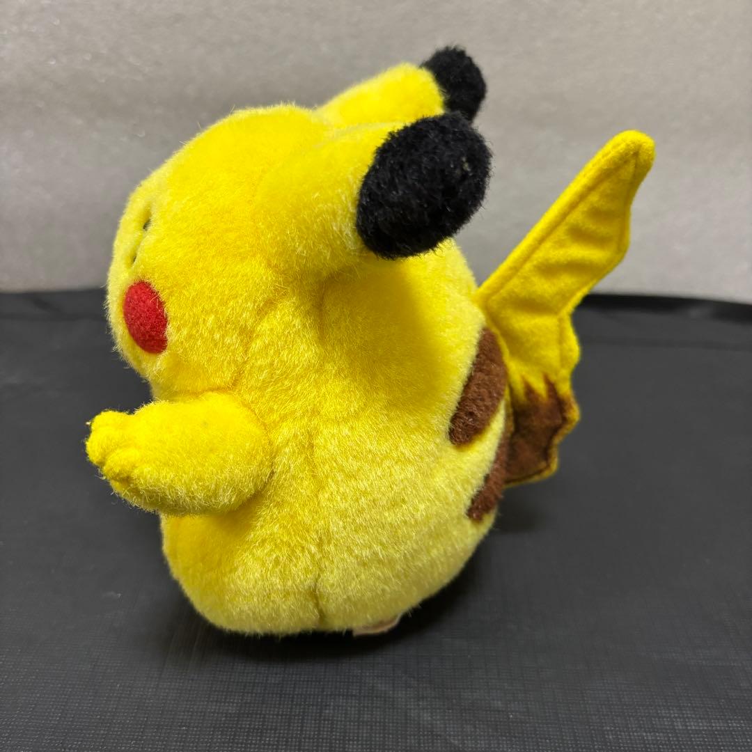【当時物】初期　ピカチュウ　ぬいぐるみ　にっこり　バンザイ　TOMY