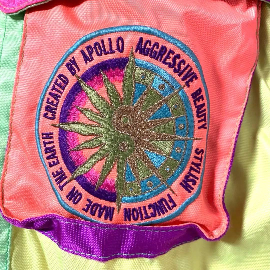 90s GOLDWIN クレイジー配色 スキーウェア 上下セット 総柄 レトロ