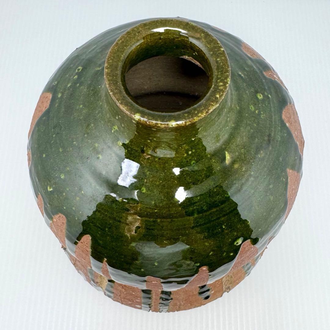 新品 九谷焼 松本佐一 花入 花瓶 名匠 伝統工芸 石川県指定無形文化財保持者