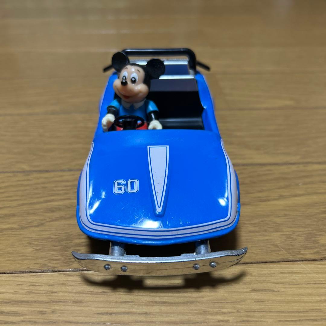 当時物　ブリキ製　グランドサーキットレースウェイ　3台セット　ディズニー