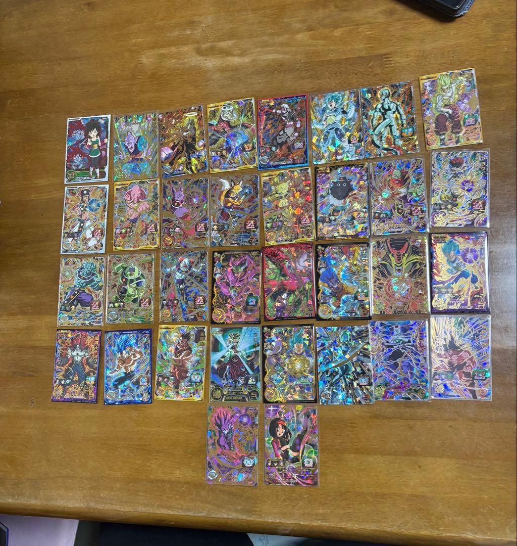 引退品ドラゴンボールヒーローズUR.SEC約250枚CP.SR.P多数