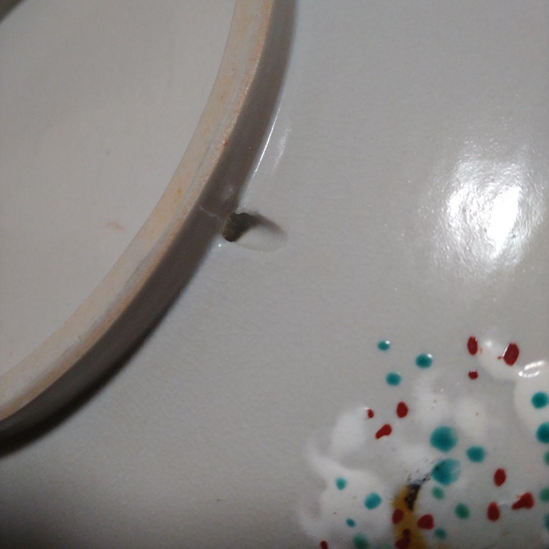 値下げ！尾関作十郎　犬山焼　雲錦手　飾皿