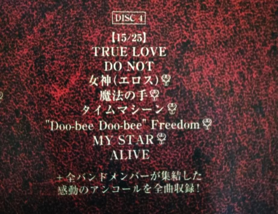 藤井フミヤ15/25 ANNIVERSARY  LIVE DVD BOX5枚組