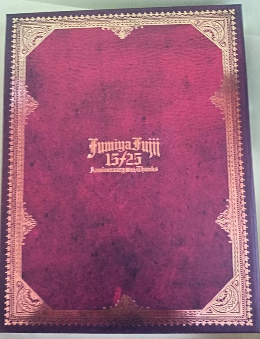 藤井フミヤ15/25 ANNIVERSARY  LIVE DVD BOX5枚組