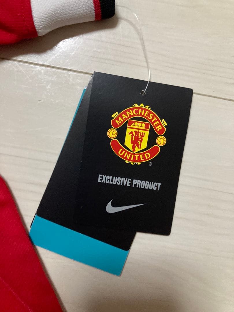 【新品未使用タグ付き】マンチェスターユナイテッド2014-15ホームユニフォーム