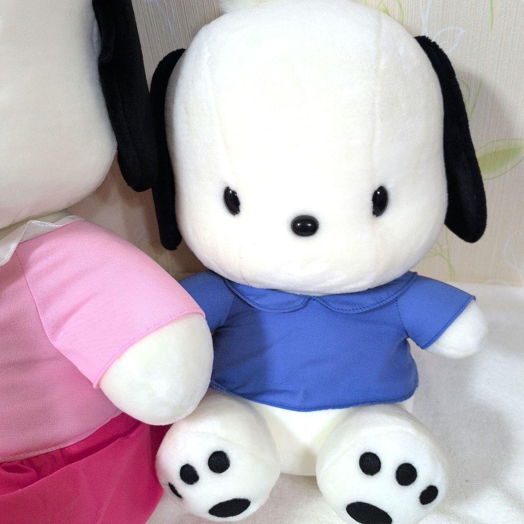 ポチャッコ　ポチャミ 八千代銀行　ぬいぐるみ　特大　ビッグ　サンリオ　企業物