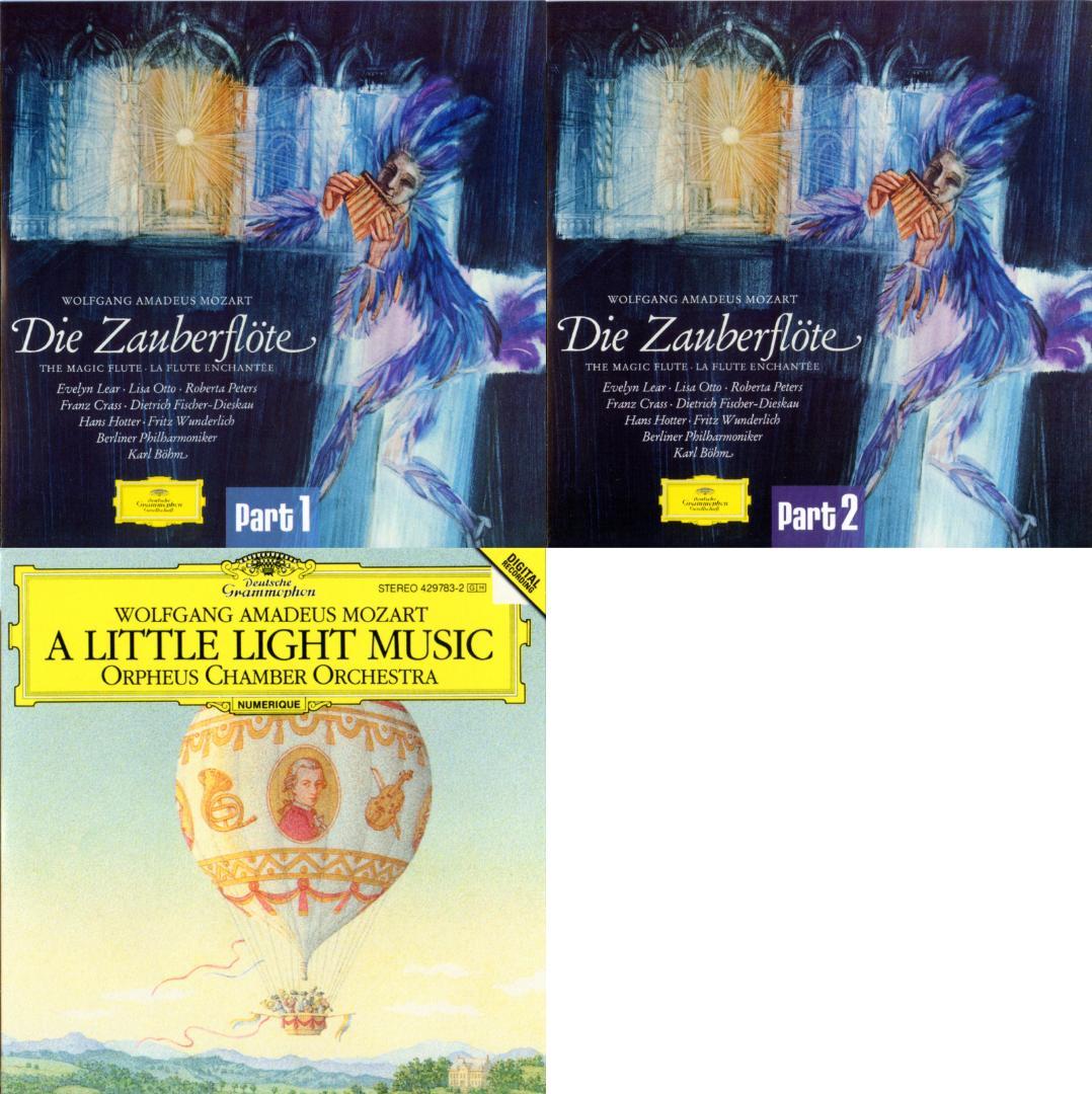 MOZART 111 モーツァルトの有名曲 CD55枚組 ドイツ・グラモフォン