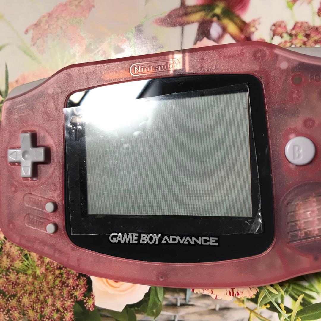 任天堂ゲームボーイアドバンス、❤️新品ガラス製スクリーンレンズ偏光板交換済、美品