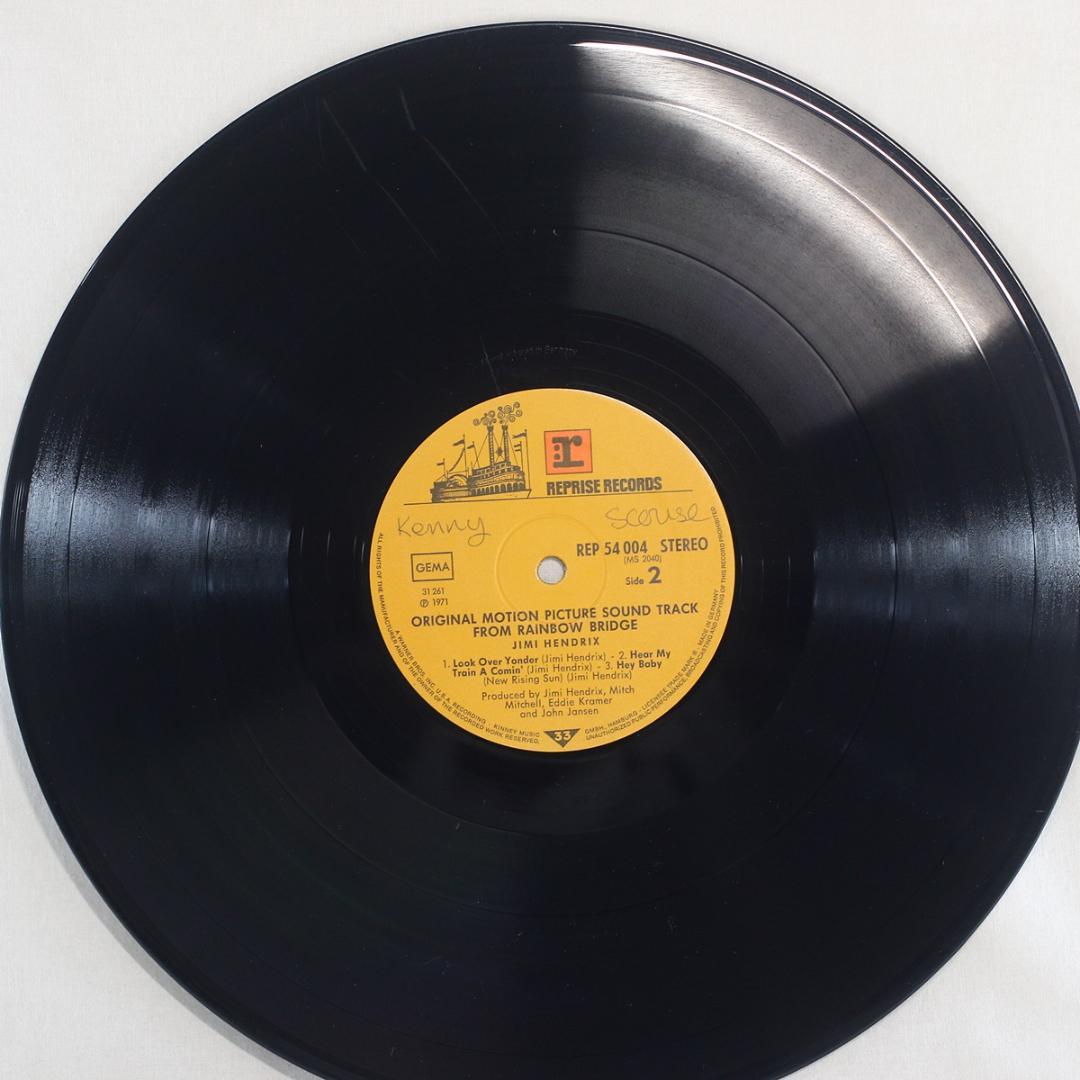 独LP Jimi Hendrix Rainbow Bridge ドイツ ジミヘン