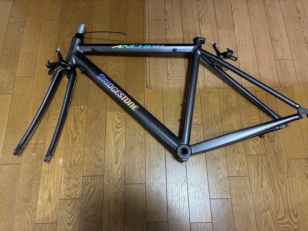 ブリヂストンアンカーRA5フレームセット（ガンメタリック）