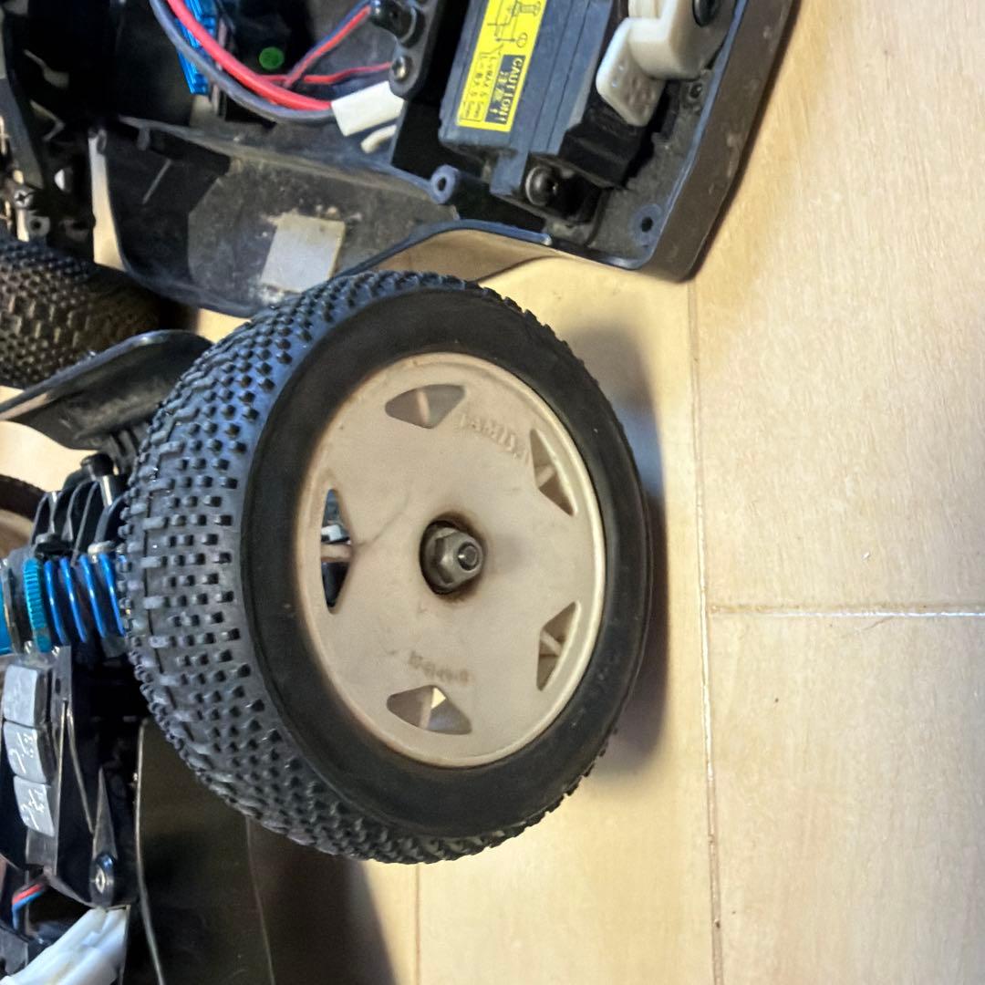 BRZRCカー オフロードラジコンまとめ売りジャンク扱いプロポ3個付き中古現状品