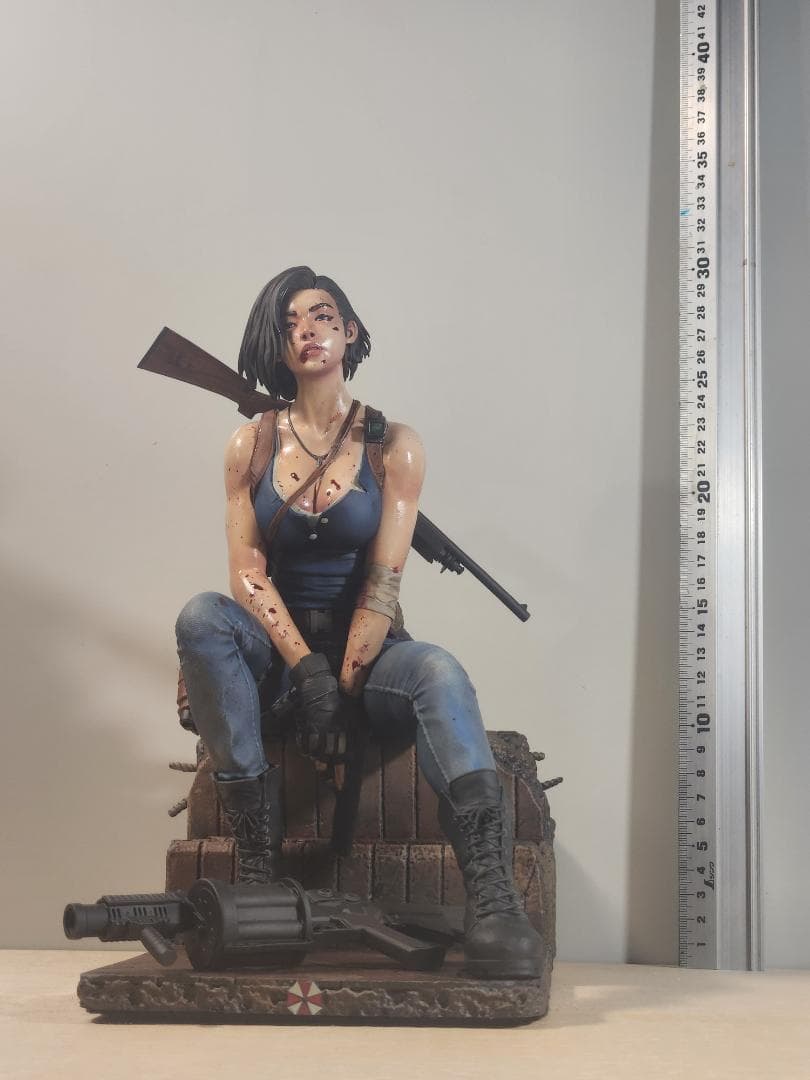 ジル・バレンタインガレージキット塗装済み完成品