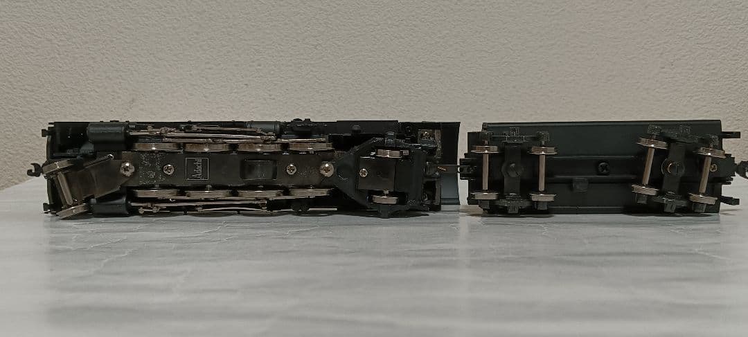 HOゲージ 天賞堂アダチ Ｄ52蒸気機関車 戦時型、メンテナンス済