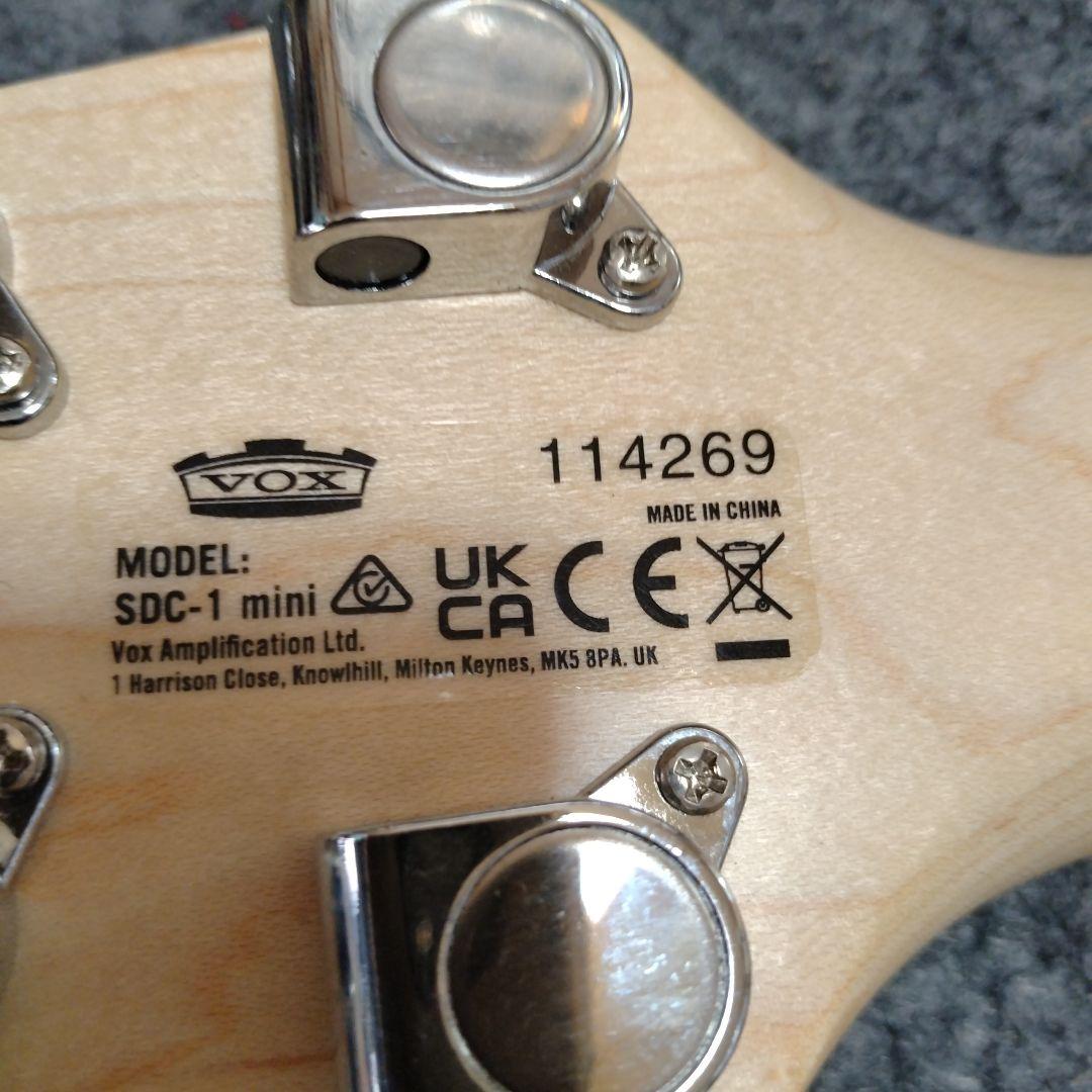 VOX ( ヴォックス ) SDC-1 MINI BK　ミニエレキギター