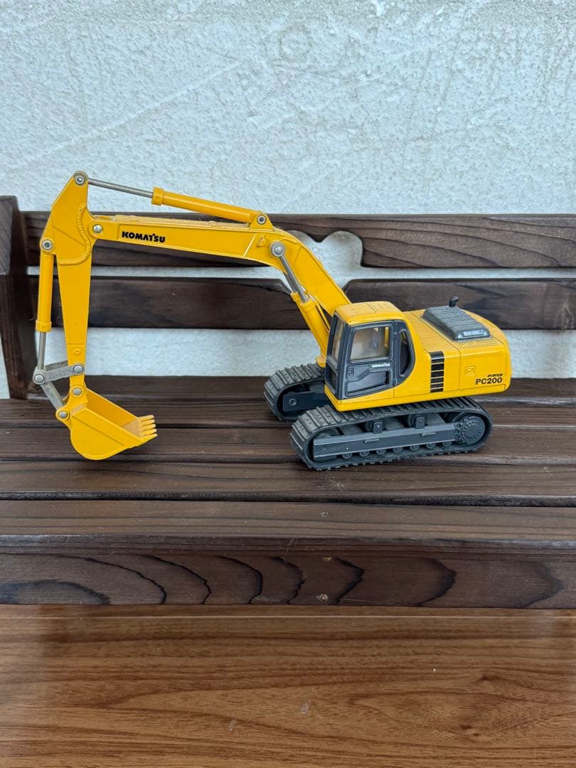 KOBELCO模型　ロングアーム解体機3台他　重機模型9台　合計12台セット