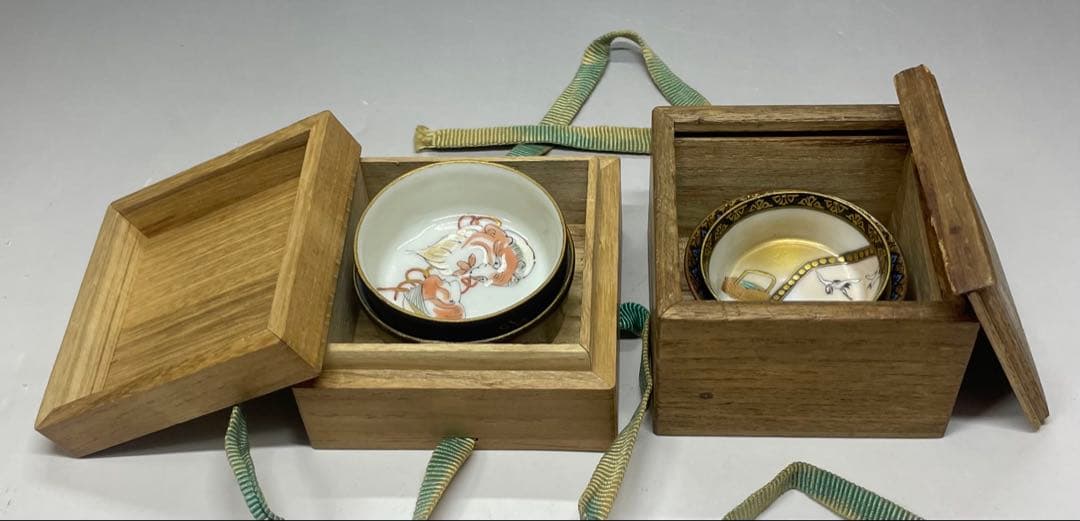 九谷焼　春画　枕絵　盃　ぐい呑　お猪口　b5530