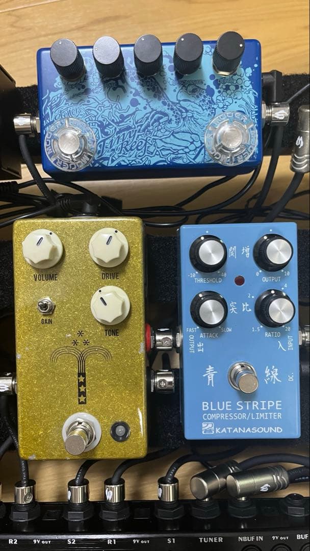 エフェクターボート(ギター用) 組み込み済み　セット