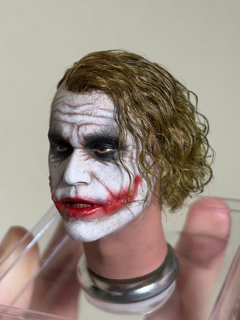 1/6 カスタム植毛ヘッド ダークナイト　ジョーカー 宴会2.0Ver.