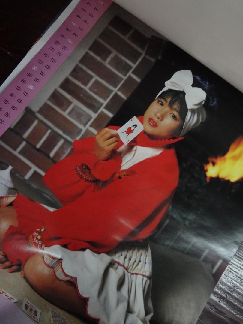 堀ちえみ  1986オリジナルカレンダーバックナンバー