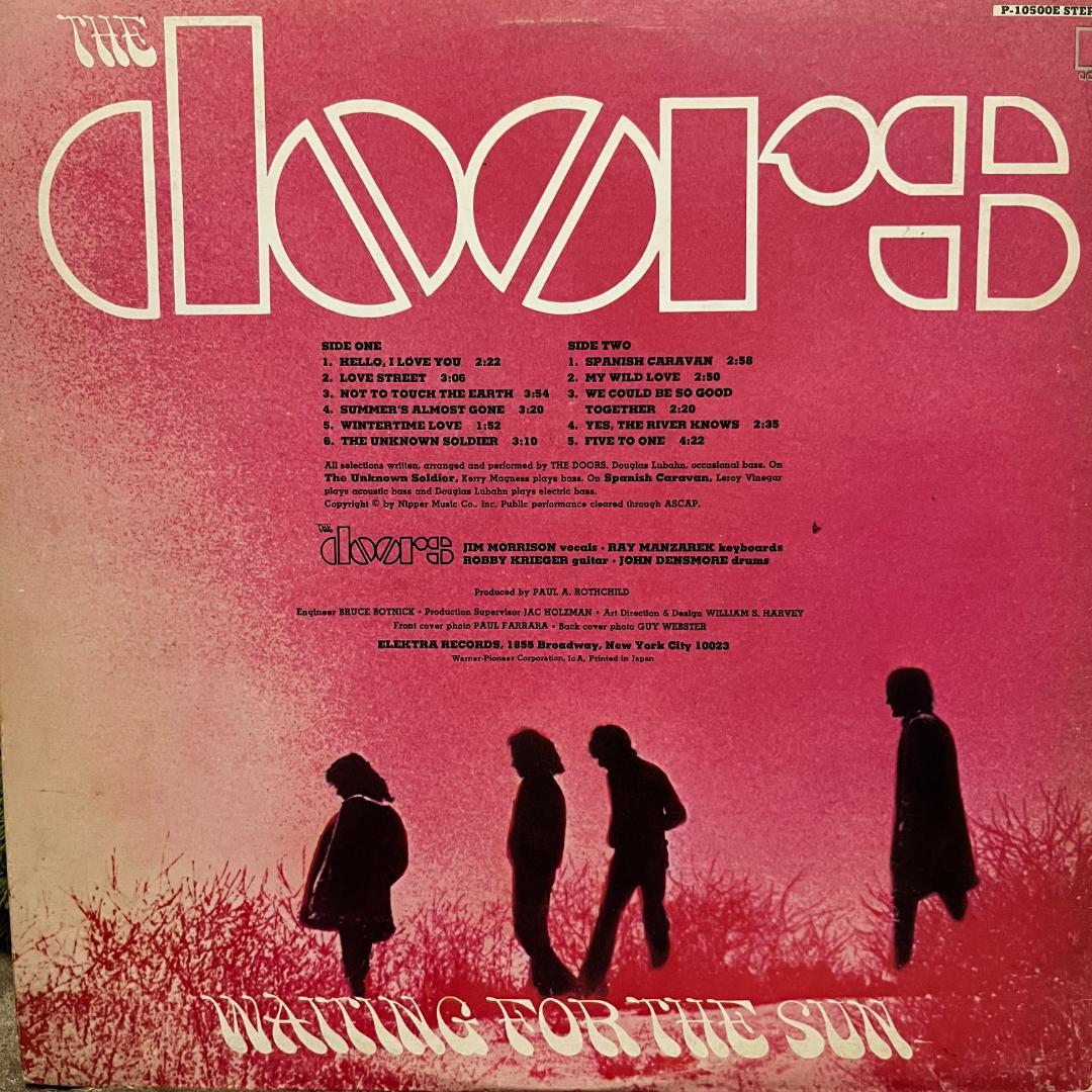 6枚セット サイケロック Doors,Jimi Hendrix,Janis 他