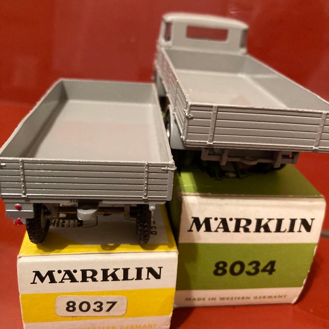 メルクリン、NO8034.8037 クルッ、ローリー、トレイラー　1950年代末