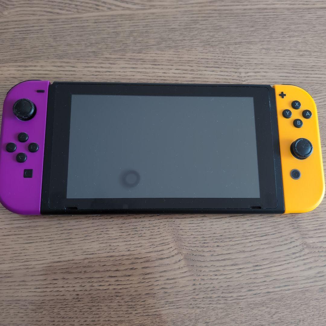 Nintendo Switch 本体 ネオンパープル ネオンオレンジ
