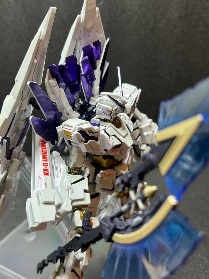 HG ユニコーンガンダム ペルフェクティビリティ　全塗装　完成品