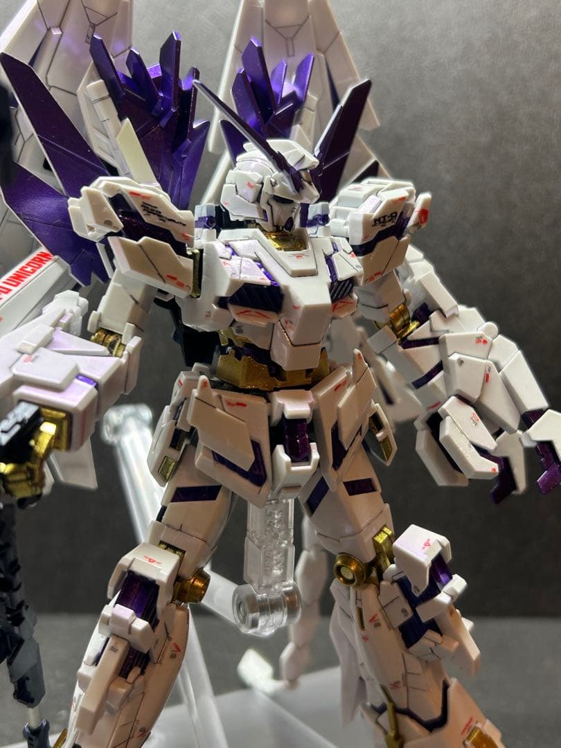 HG ユニコーンガンダム ペルフェクティビリティ　全塗装　完成品