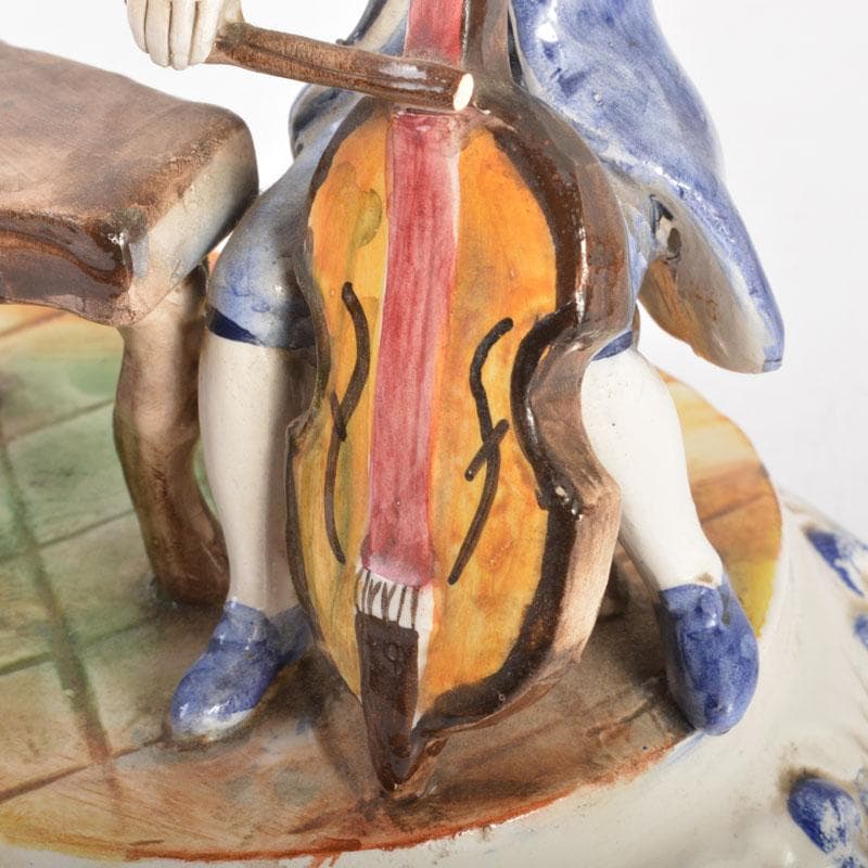 イタリア製　CAPODIMONTE　カポディモンテ　陶人形　2点　C　6520A