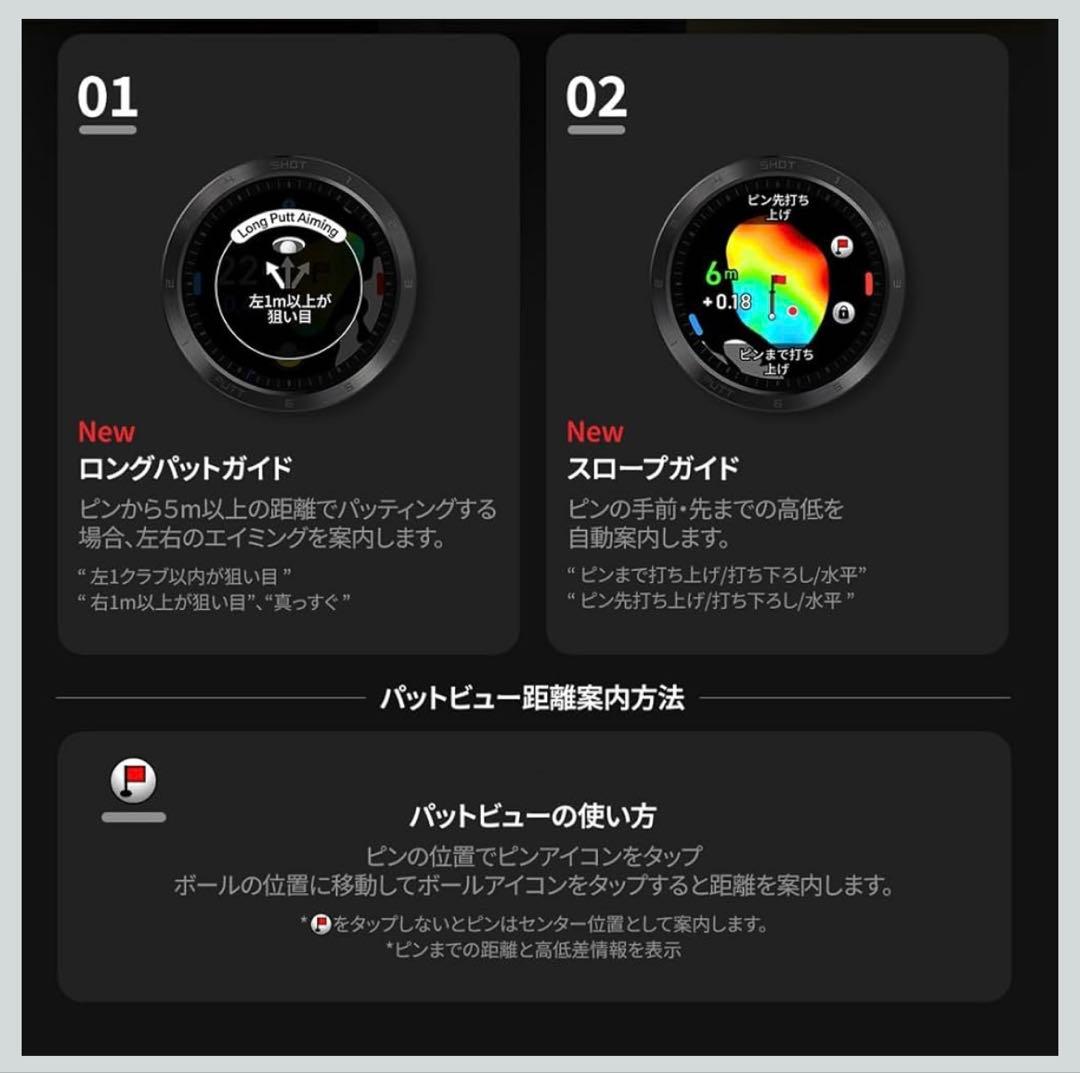 ボイスキャディ T11PRO GPSゴルフナビ 腕時計型