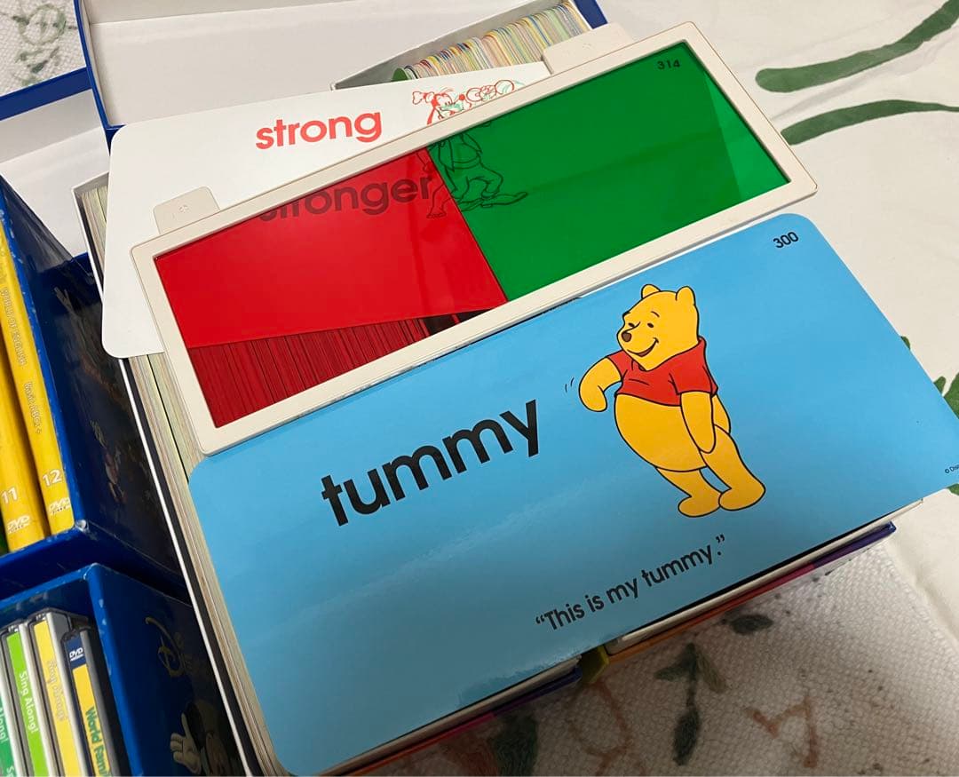 激安送込DWEディズニー英語システムBasic ABCsシングアロング教材セット