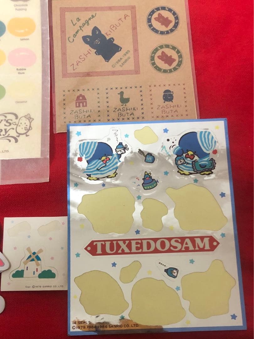 の*ん様 【美品】 サンリオ Sanrio シール まとめ売り 昭和レトロ 激レ