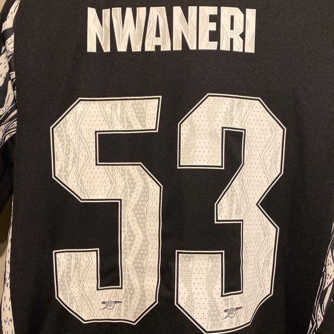 ヌワネリ　アーセナル　24/25　 アウェイ　カラバオカップ仕様