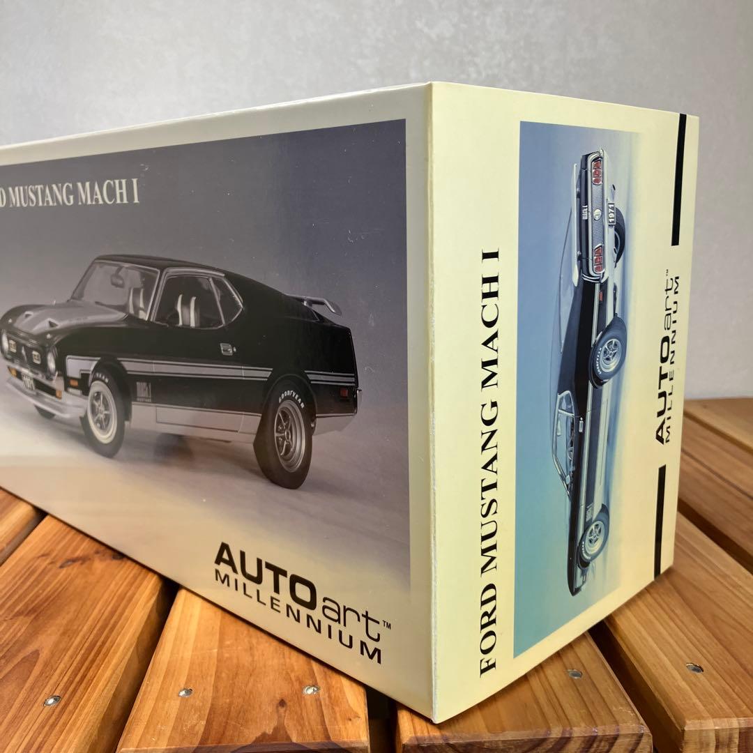 オートアート1/18 FORD MUSTANG MACH I BLACK